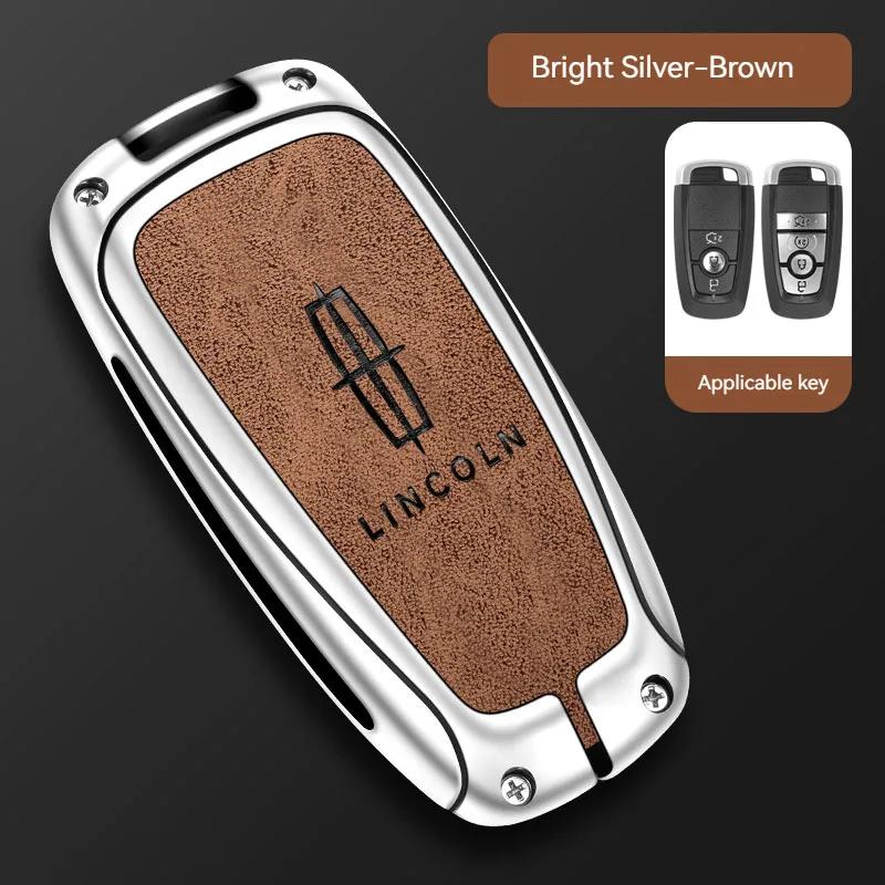 TPU Car Key Cover Case Bag for Lincoln Continental MKC MKZ MKX Navigator Z Nautilus Aviator Corsair 2017 2018 2019 2022 Keychain Q4