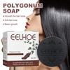 100G Polygonum Multiflorum Shampoo Soap White Hair To Black Natural Hair Darkening Nourishing Smoothing Hair Growth And Repair Cleaning Soap