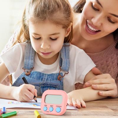 Магнитный цифровой таймер для учителей, детский таймер для класса с подставкой, прочный, легко читаемый дисплей