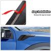 JeCar Carbon Fiber Fender Side Air Vent Decor Cover Trim For Ford Raptor F150 2021+
