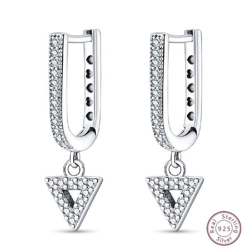 Серьги-кольца из серебра 925 пробы, минималистичные, золотые, круглые, модные, с застежкой-пряжкой с цирконием, свадебные украшения, подарок для женщин