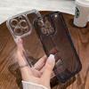 Прозрачный Космический Чехол Подходит для IPhone16pro Защитный Чехол Apple 17Air Чехол для Мобильного Телефона 15 Мягкий Чехол 14 Простой
