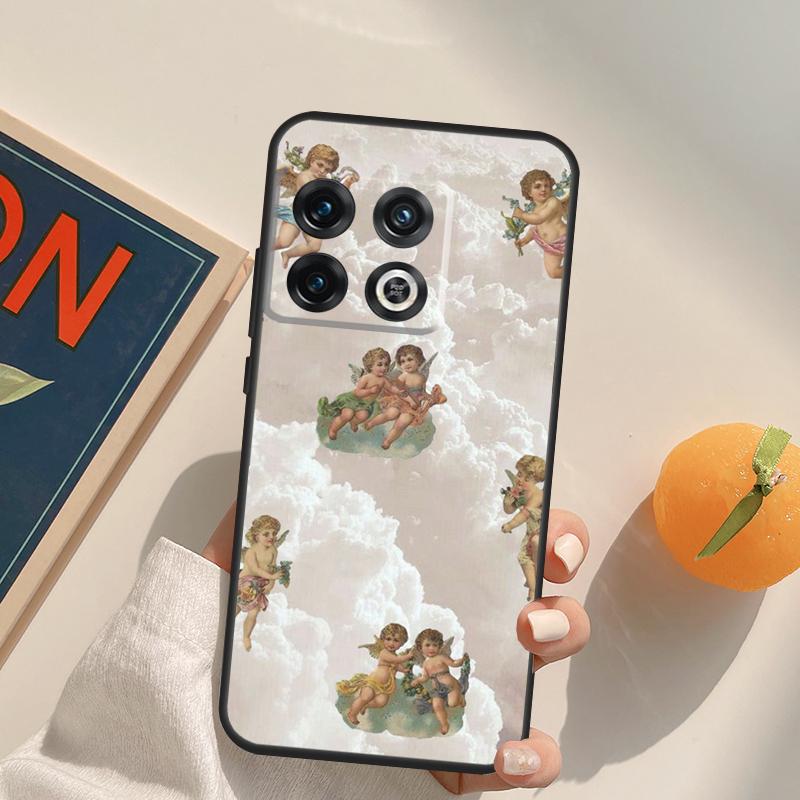 Милые ангелы Эстетика Эстетичный чехол для OnePlus Nord 5 CE 2 3 4 Lite N20 N30 OnePlus 15 13 12 11 13T 10T 10R 12R 13R Чехол
