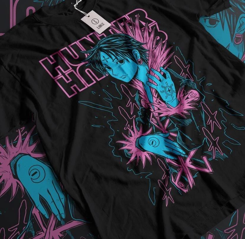 Chrollo Lucilfer Tshirt X HXH Anime Graphic Tee All Size