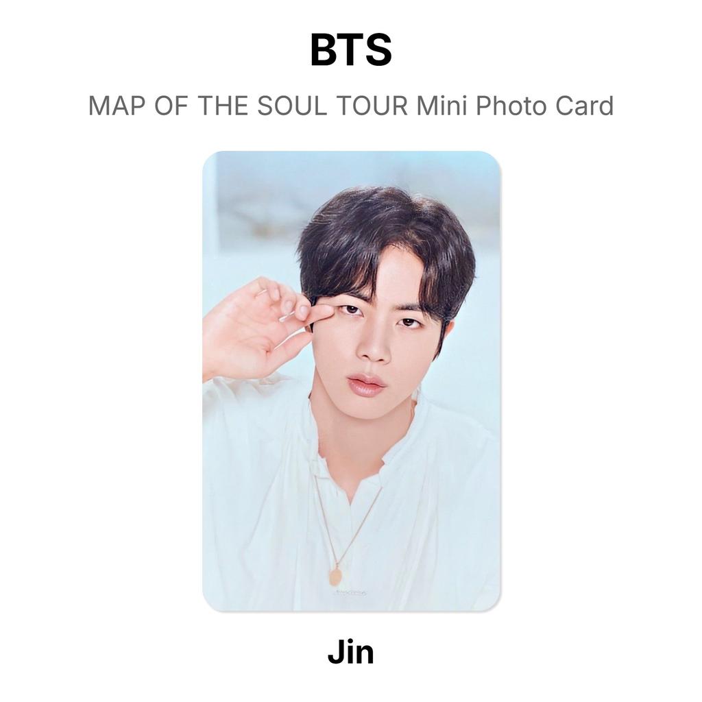 BTS MAP OF THE SOUL TOUR Мини-фотокарточка Официальная фотокарточка