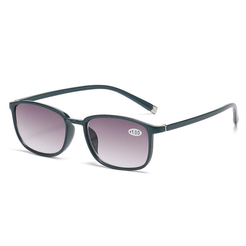 Новые модные очки для чтения с градиентным цветом для женщин, очки с квадратной оправой, высокой четкости, с защитой от синего света, для пресбиопии