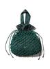 Сумка KNOTTING DRAWSTRING TOTE зеленая [FCE]