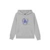 Nike X Mlb Los Angeles Dodgers Logo Print Loose Hoodie Kids Hoodies Light-Gray 3Z3B7SBGA-LAD