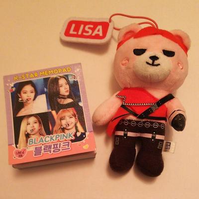 [Б/У] Блокнот BLACKPINK Black Pink Bear Лиса