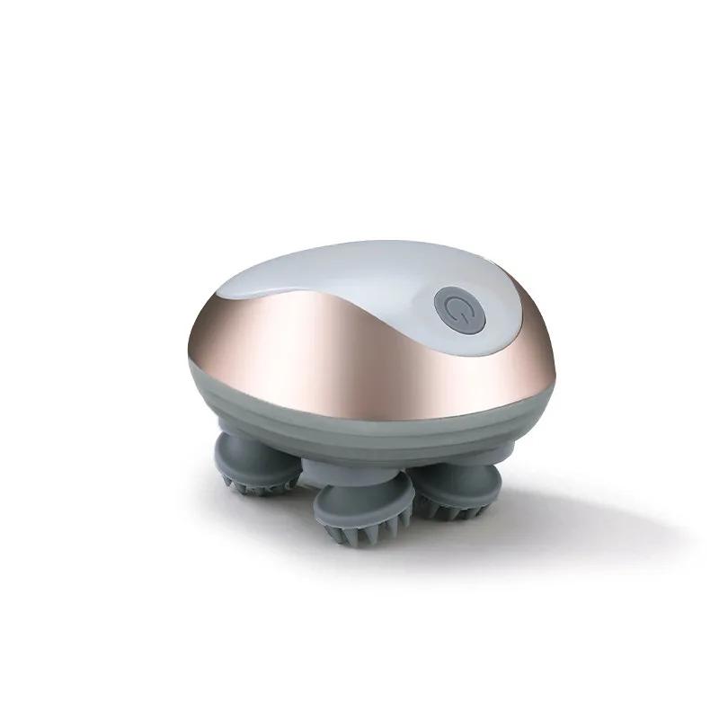 Мини Массажер для Головы Магнитный Перезаряжаемый Массажер Электрический Массажер для Кожи Головы Многофункциональный Физиотерапевтический Прибор