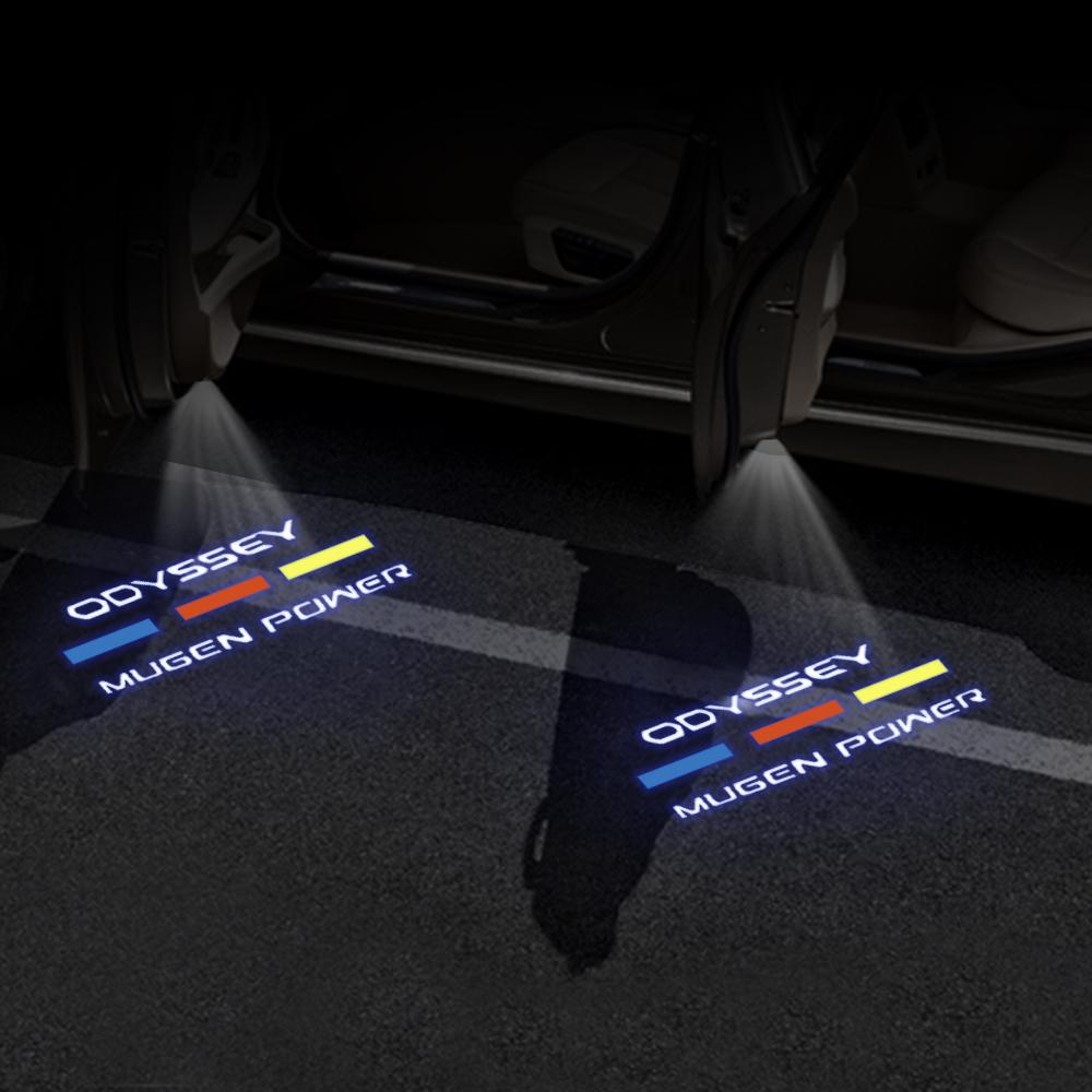 2PCS/Set Car Door Light Logo Laser Projector Welcome Light For Honda Accord 2014 CR-Z 2010 Odyssey 2002 Elysion 2012 Spirior