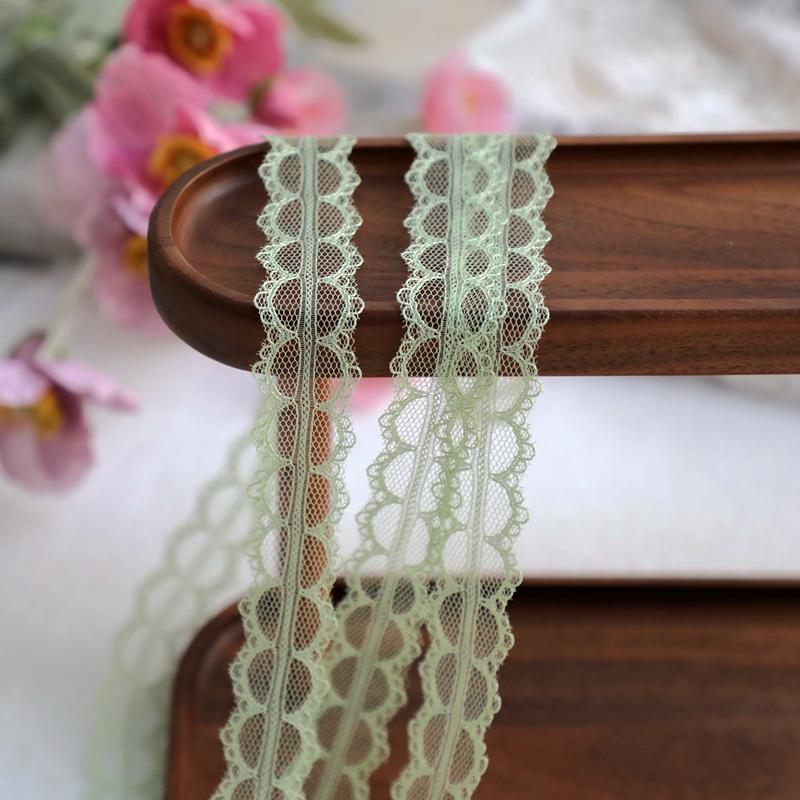 Разноцветная Полиэстеровая Кружевная Тесьма для DIY Платьев Кукол и Лолита Аксессуаров