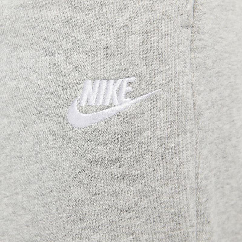 Nike Женские спортивные брюки прямого кроя с широкими штанинами из вязаного флиса