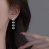 Серьги со звездой и кисточками Женские Легкая роскошь Нишевый дизайн Серьги Высококлассные Серьги с темпераментом