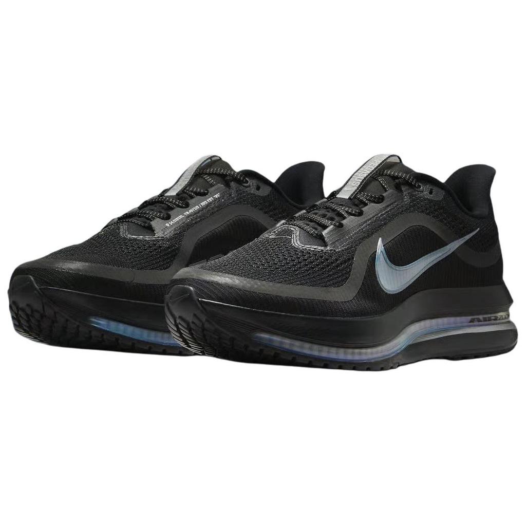 Nike Pegasus Premium Black Metallic Silver Men Sneakers HQ2592-005