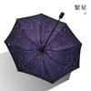 Солнечный зонт трехслойный виниловый солнцезащитный женский от непогоды и дождя анти-ультрафиолетовый зонтик складной зонт