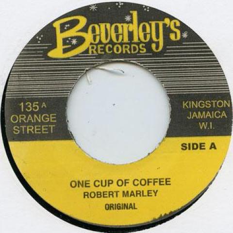 Пластинка 7 дюймов BOB MARLEY, WAILERS / TOMMY MCCOOK, - One Cup Of Coffee / Snow Boy none Beverleys 1962 Великобритания Регги, Ска и Даб