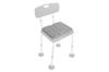 KMINA Shower Chair Cushion Without Bath Chair Waterproof Shower Chair Seat Stadium Seat Pad Shower Chair Made In Europe - (39x32x3 Cm, Seat), Cushion,