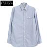 RRL Blue Stripe Cotton Long Sleeve Shirt Tops M Light Blue StripesUsed