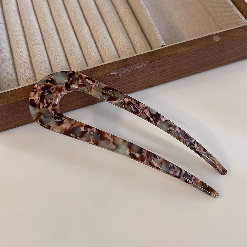 U-образная ретро-шпилька с кислым уксусом: Простая вилка для волос в китайском стиле для чонсама, универсальные аксессуары для волос