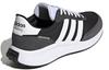 Запустите 70-е Adidas Neo 'Черный Белый Угольный' GX3090