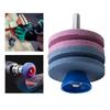 Universal Lawn Mower Blade Sharpener - Double-Layer Grinding Wheel Tool For Faster Knife Sharpening