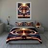Fiery magical aura. Bedding Duvet cover sets Duvet covers Pillowcases gifts (1 * Duvet Cover 2 * Pillowcases, without duvet insert)