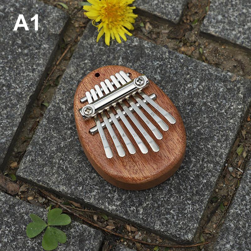 8 клавиш калимба пианино подарки для детей начинающих любителей музыки игроки, милый инструмент кулон брелок аксессуары