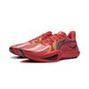 Li Ning Амортизирующие Скользкие Устойчивые к истиранию Дышащие Упругие Сцепление Низкие Баскетбольные Кроссовки Мужские Красные ABAW007-3