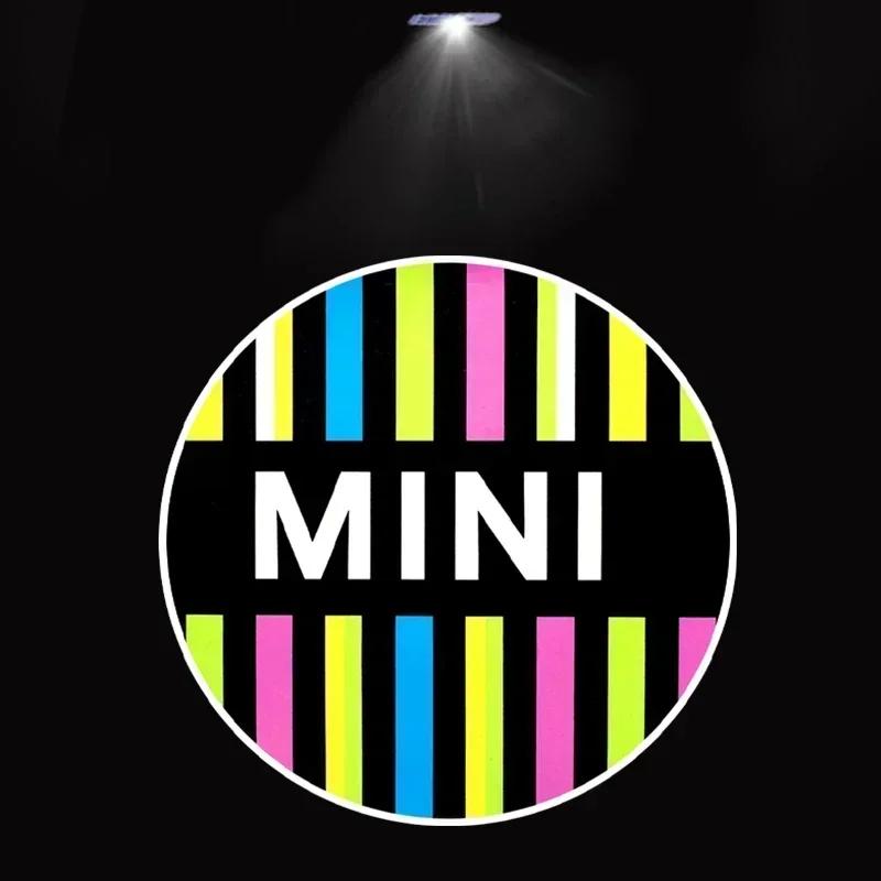2 шт. Для BMW MINI Cooper One S JCW R56 R55 R53 F55 F56 R57 R60 Автомобильные Дверные Приветственные Лампы HD LED Лазерный Проектор Световые Аксессуары