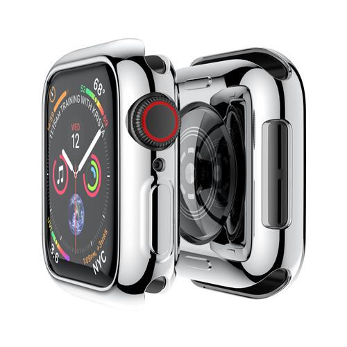 Чехол для Apple Watch 44 мм 40 мм 45 мм 41 мм 42 мм 38 мм защитное стекло iwatch силиконовый бампер apple watch series 3 6 se 7 8 9