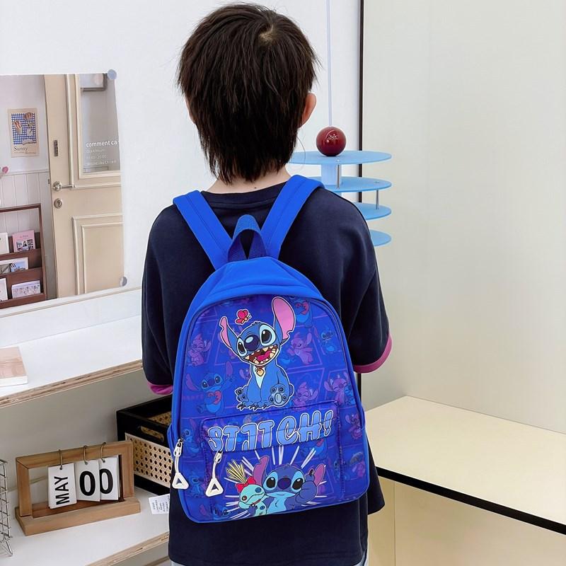 Cartoon Animation Boys And Girls Backpack Kindergarten Elementary School Bag Large Capacity Children'S Backpack Tide