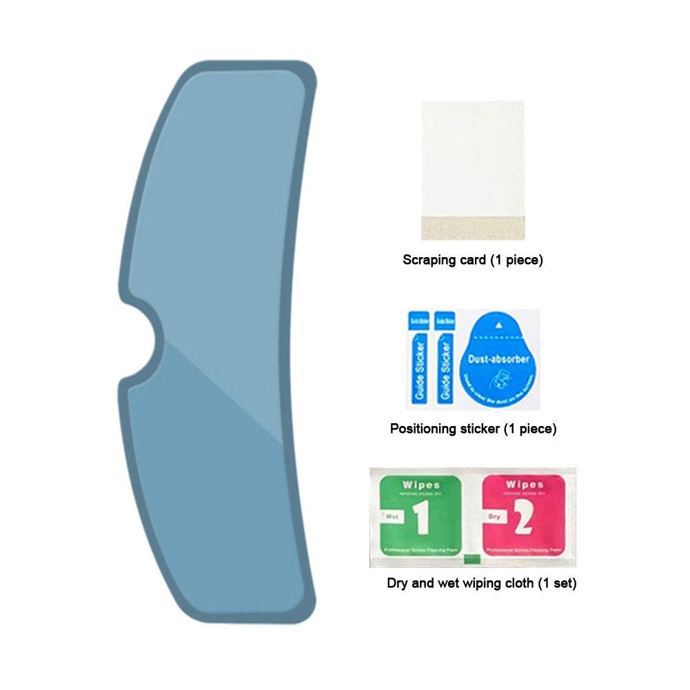 Новая универсальная прозрачная защитная пленка для шлема мотоцикла, противотуманная, нано-пленка для защиты от дождя и наклеек, защитная пленка для шлема, мотокроссовая пленка Q4H6