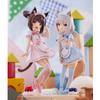 18 см NEKOPARA Аниме Фигурка Кавайная Девочка Шокола Аниме Фигурка Милая Горничная Ваниль Фигурка ПВХ Коллекционная Модель Кукла Игрушки Подарки