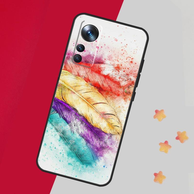 Чехол-перо для Xiaomi 14T Pro 11T 12T 13T 13 14 15 Ultra Чехол для POCO F7 F6 F5 X3 X5 X6 X7 Pro