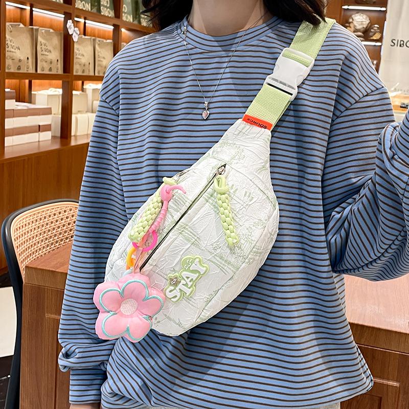 Сумка на грудь, сумка-банан для женщин, сумка через плечо, нейлоновая сумка на пояс для бега, повседневная поясная сумка, спортивная сумка на пояс в виде полумесяца