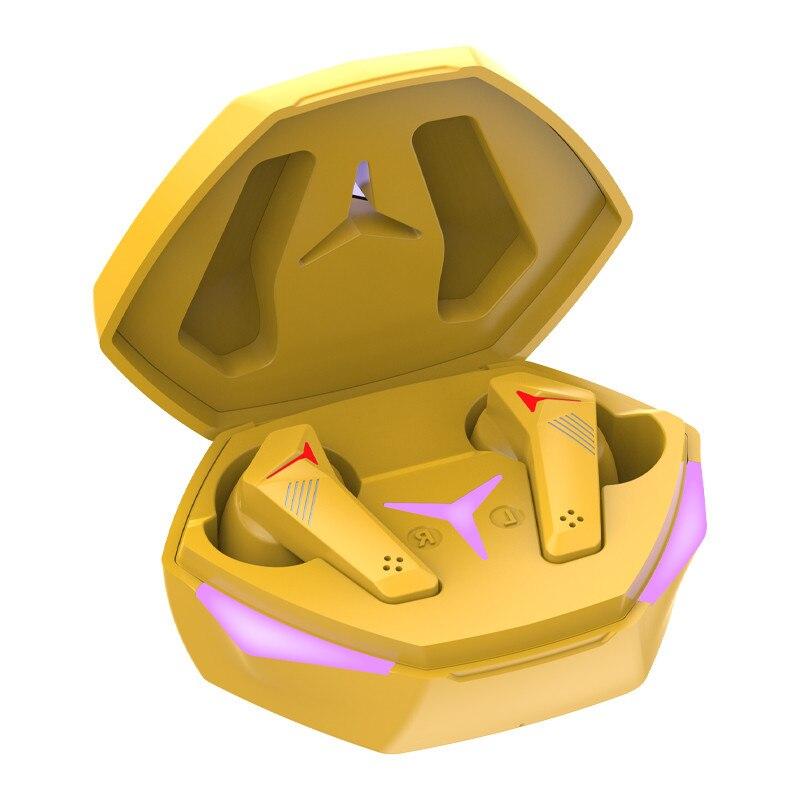 Игровые гарнитуры T33 TWS Беспроводные наушники с низкой задержкой Качество звука с шумоподавлением Bluetooth-совместимые наушники 5.2