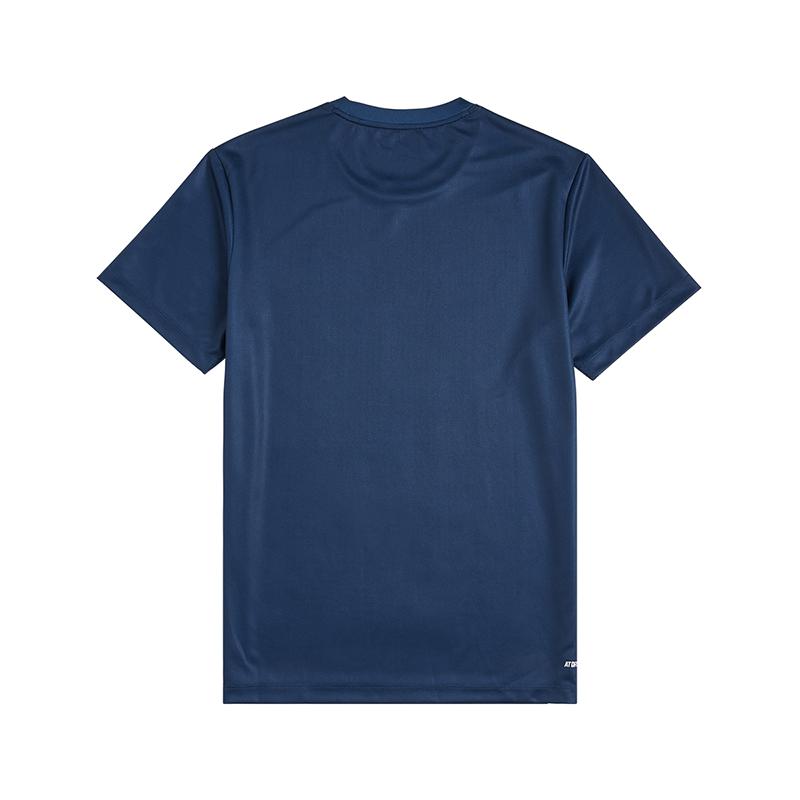 Li-Ning Модная минималистичная футболка унисекс с принтом букв логотипа бренда, универсальная, повседневная, дышащая, удобная, спортивная, с коротким рукавом ATSV677-3