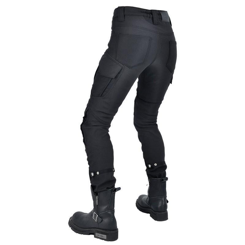 Womens Winter Motorcycle Riding Pants Waterproof Thermal Windproof High-Waist Protective Gear With Upgraded Armor