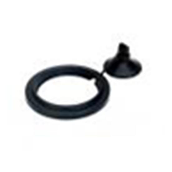 Плавающая кормушка для аквариума с кольцом плавучести на присоске, инструмент для кормления в бассейне