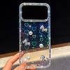 Чехол для мобильного телефона iPhone17promax жемчужный пони подходит для Apple 16 стразы DIY всесторонний противоударный защитный чехол.