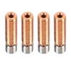 4pcs 3D Printer All Metal Heatbreak Professional Copper Alloy Extruder Throat Tube Replacement for