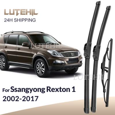 Для Ssangyong Rexton 1 2002-2017 2003 2004 2005 Дворники Передние и Задние Стеклоочистители Лобовое Стекло Оконные Щетки 20"+20"+14"