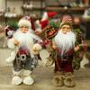 12 In Santa Doll Standing Christmas Ornaments Christmas Decoration Santa Claus Figurine Kids