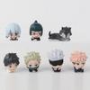 7 шт./комплект Jujutsu Kaisen Сатору Годжо Итадори Юдзи Кугисаки Мэгуми Сукуна Гэто Сугуру Аниме Фигурки Игрушки Милые Куклы Коллекционная Модель