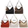 Women Quilted Tote Bag with Pendant Puffy Crossbody Bag Large Capacity Satchel Sling Bag Padded Shoulder Bag Daily Dating Bag