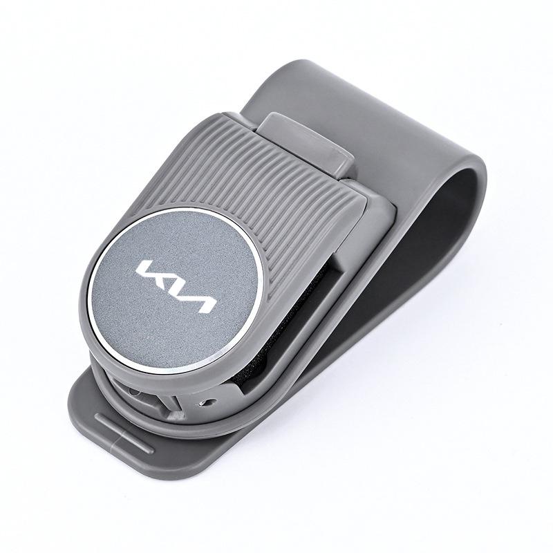 Keyring Car Sun Visor Glasses Clip Multifunctional Sunglasses Holder For KIA KN Pegas Sorento Soul Cerato Sportage OptimaNiroKX5 rnqt40