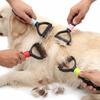 Non-slip Grip Dematting Comb Smooth Teeth Pet Grooming Comb Tangle Remover  Home Pet Care