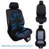 DC12V/24V 3D Spacer Car Summer Cool Air Seat Cushion With 8Fan Fast Blowing Ventilation Seat Cooling Pat Refrigerated Seat Pad