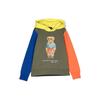 Polo Kids SS23 Cartoon Bear Print Casual Hoodie Детские толстовки с капюшоном Multicolor 323899439-001